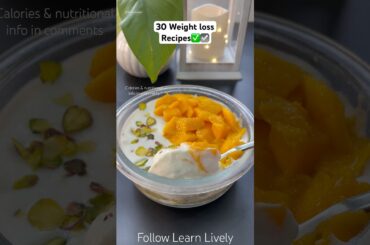 22/30 Weight loss Recipes | High Protein Mango Cheesecake Dessert/Pudding #nobake #cheesecake