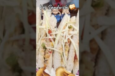 Veg Sandwich|Super Easy Sandwich|Healthy Sandwich #sandwich #viral #vegsandwich #shorts #shortsfeed