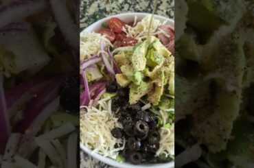 Easy delicious salami salad!