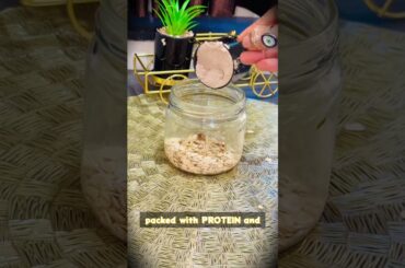 Post-workout meal, overnight oats, high protein, meal prep, fitness fuel, healthy eating, recipe