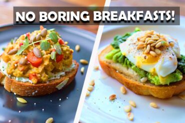 2 Must Try Healthy Breakfast Ideas That Actually Taste AMAZING!