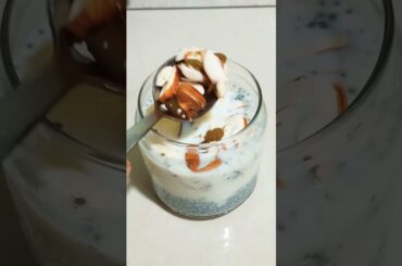 Chia seeds pudding#chiaseeds #weightloss #healthy #healthydessert