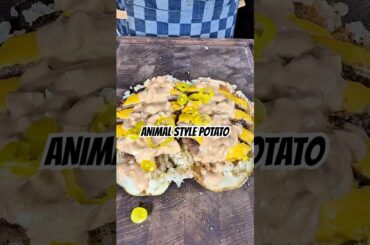 Animal Style Loaded Baked Potato. In-N-out could never.