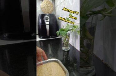 airfryer episode 41: can airfryer recipes be tried in oven?#shortsfeed