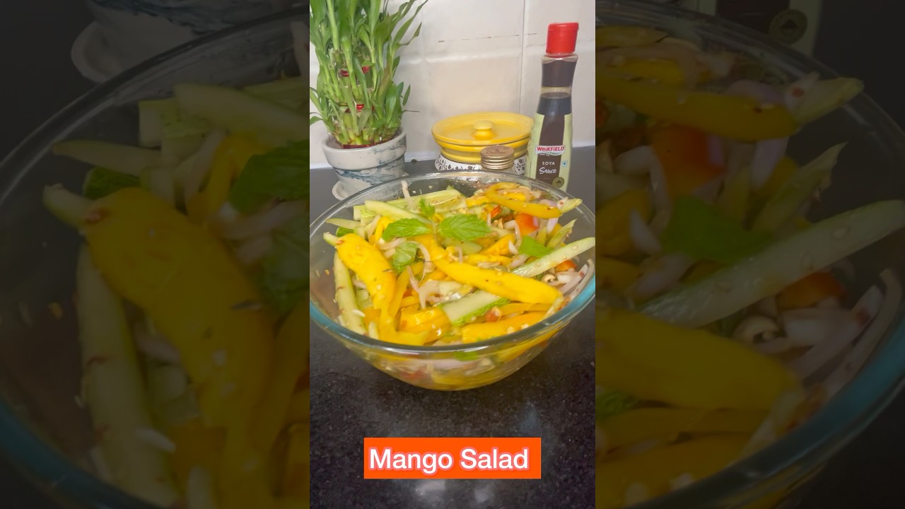 Thai mango salad |Ek dum naya salad | MANGO SALAD | Healthy salad recipes #mangosalad #shots#shorts Thai mango salad |Ek dum naya salad | MANGO SALAD | Healthy salad recipes #mangosalad #shots#shorts