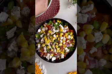 Healthy Corn Chaat Recipe!
