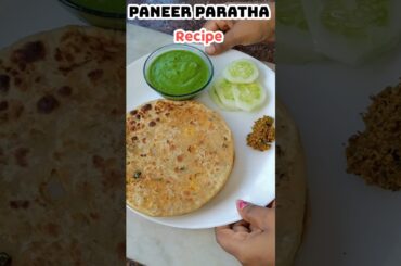 Sunday summer healthy breakfast paneer paratha with aam chutney #strrefoods #recipe #short #food #