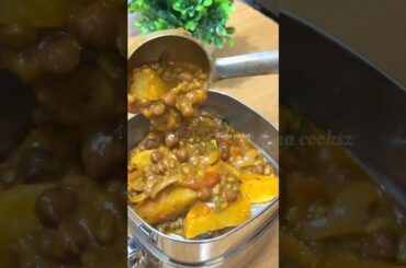 Lunch Recipe:Rice n Moong dal potato kulambu | snacks n fruit #shortsfeed #lunchbox #lunchideas