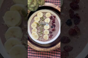Overnight oats healthy breakfast recipe #viralreels #food #easyrecipes #reelitfeelit #tastymeals