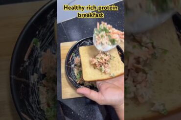 Healthy rich protein breakfast #food #breakast #shortsfeed #cooking #healthybreakefast #trending