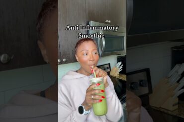 Anti inflammatory smoothie recipe #100poundsdown #weightloss #antiinflammatory #smoothierecipes