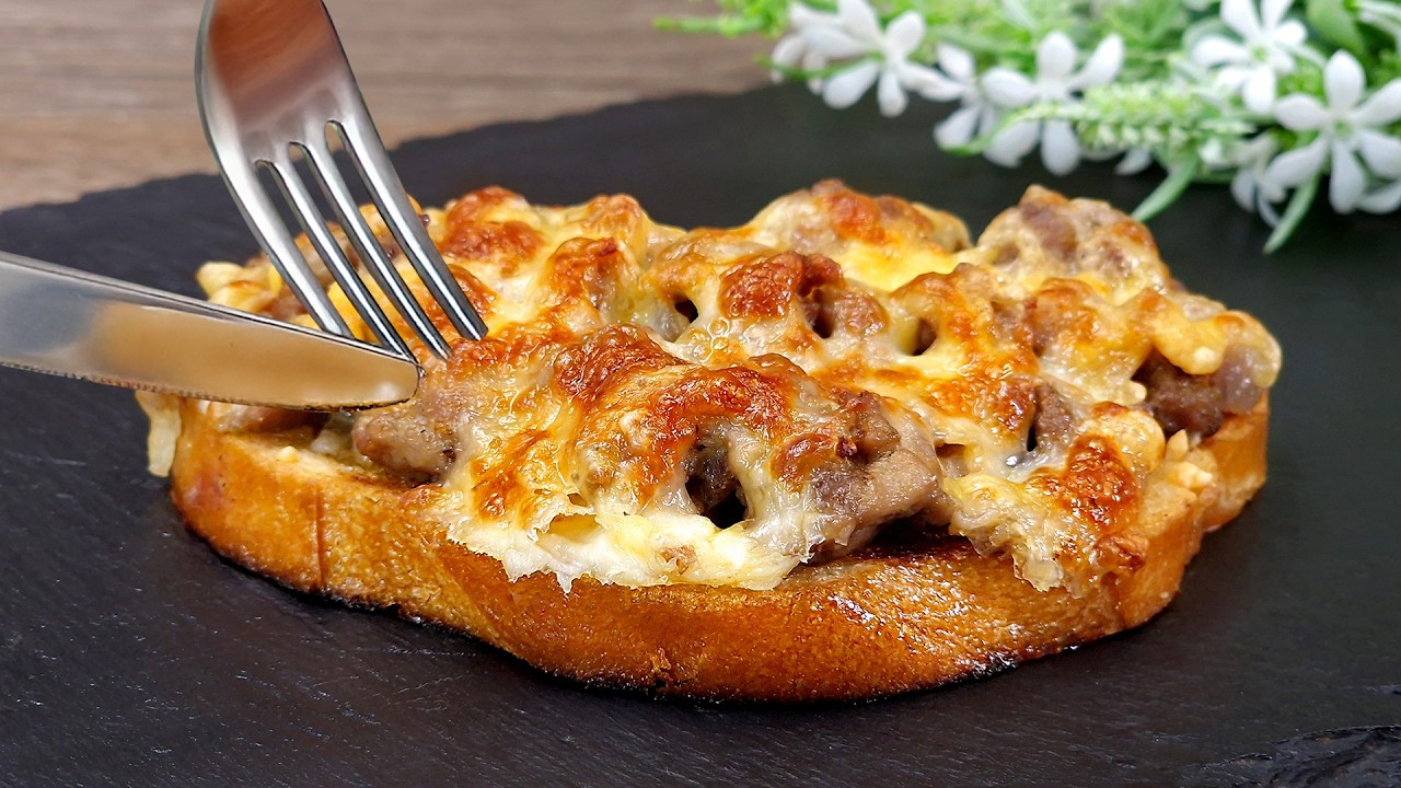 Einfaches und sehr leckeres Sandwich-Rezept! Das ist so lecker, ich koche es fast jeden Tag! Einfaches und sehr leckeres Sandwich-Rezept! Das ist so lecker, ich koche es fast jeden Tag!