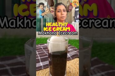 Bharti Singh Viral Healthy Makhana Icecream Recipe #shorts #bhartisingh #healthyicecream