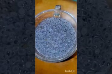 Sabja seeds  for fast weight loss # basilseed benefits # healthy drink # viral short