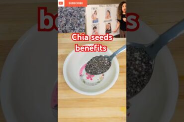 Chia seeds benefits by Sonia Narang #brightskin #weightloss #skincare #chiaseed #strongbones #shorts