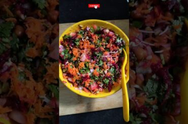 5-Minute Healthy Sprouts Salad #SproutsSalad #HealthyRecipe #WeightLossSalad #sproutssalad  #Shorts