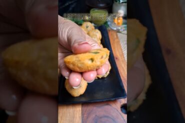 leftover chawal ka Best use // Appe Recipe | Quick Indian Breakfast#shorts#leftover rice#recipe