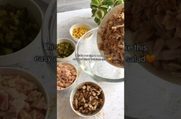 10-Min Weight-Loss Salad Recipe Part 5 #shorts