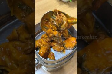 Lunch Recipe: dal n chicken kulambu and fry | Rice | fruit #shortsfeed #lunchbox #lunchideas