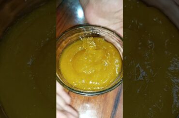100% Natural No Preservatives Jam Recipe | Homemade Mango Jam #shorts #jam #mangojam #mangorecipe