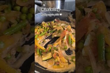 Healthy & Protein rich Creamy veggies platter|Stirfry vegitable recipe for weight loss#ytshorts#food