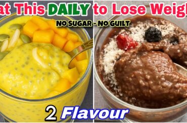 2 Fat-Burning Chia Pudding Recipes for Quick Weight Loss | 2 Chia Pudding Recipe That Melt Belly Fat
