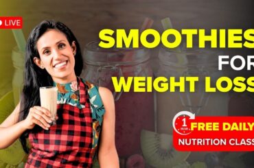 Weight Loss Boosting Smoothies for Hormonal Balance | Low-Calorie Recipes | Daily FREE Masterclass