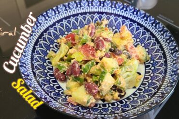 My Asian Friend Taught Me This Cucumber salad Recipe