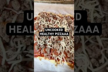 UNCOOKED HEALTHY PIZZA (No Weird Ingredients) - Easy and Quick Recipes for Dinner