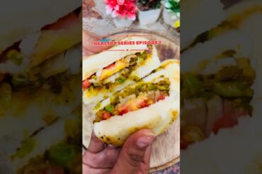 Suji Sandwich for Diet & Gym | Healthy Series Ep 1 | Easy Indian Snack