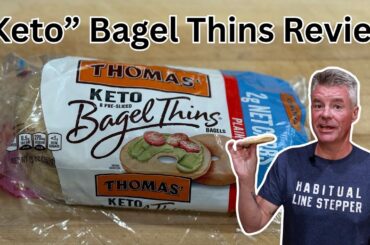 Thomas Keto Bagel Thins Review and Glucose Test
