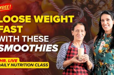 Quick & Healthy Smoothie Recipes for Weight Loss & Gut Health (Breakfast Ideas) | Daily FREE Class