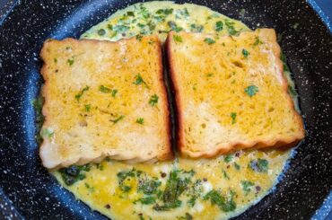Mix Egg & Bread it’s so Delicious! Easy Healthy Breakfast ideas. Simple ASMR Recipes.