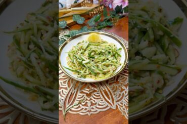 EasyTasty healthy Asiansalad in 5 min#cucumber#shorts #shortvideo #shortsfeed #food #salad #healthy