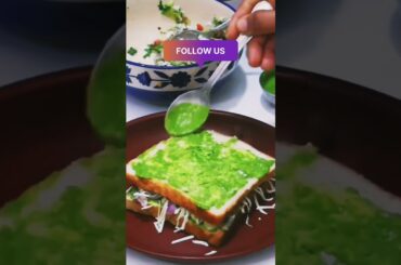 Sandwich recipe with mayonnaise #sandwich #breakfast #salad #vegsandwich #foodshorts #cooking