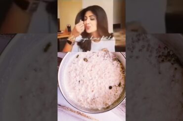 Healthy Habits By Shilpa Shetty Breakfast Meal Oats Recipe|| #breakfast #shilpashetty #shorts #oats