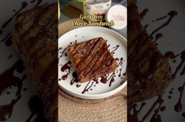 Guiltfree Chocolate Sandwich | No sugar dessert | Healthy recipes | Sweetmate Hazelnut Spread