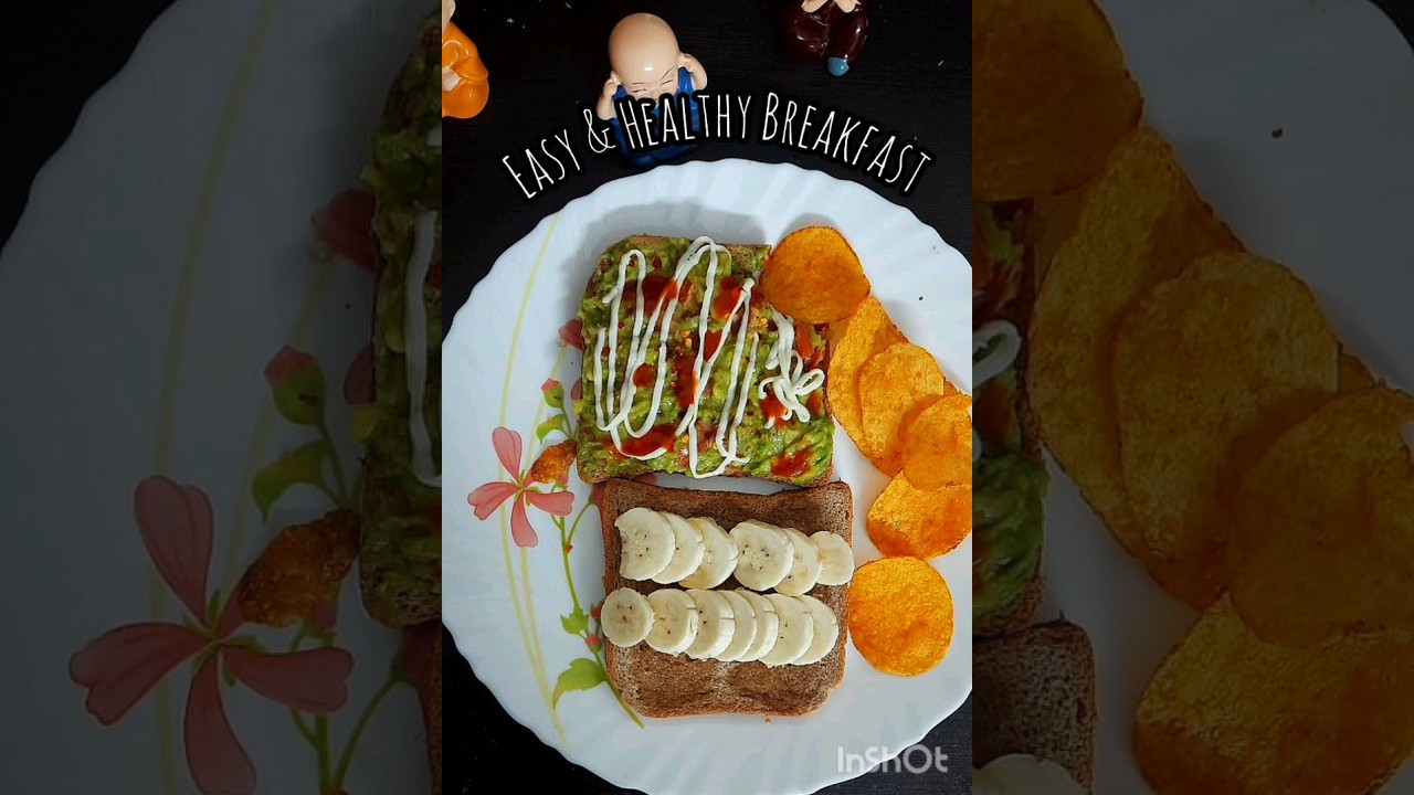 Avocado & Banana Ragi Sorghum Toast, easy and healthy breakfast ideas #ytshorts #food #shortsfeed Avocado & Banana Ragi Sorghum Toast, easy and healthy breakfast ideas #ytshorts #food #shortsfeed