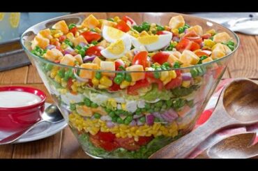 How to make Healthy Salad @ home | Good food for you| salad recipes| Health & Beauty Secret Part 2