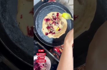 Healthy breakfast option mashroom dosa | weight loss breakfast recipe #shorts #youtubeshorts