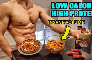 *EXTRA HIGH PROTEIN* Full Day Of Eating | Low-Calorie Muscle Building Meals...