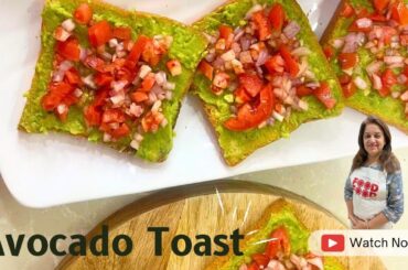 Avocado Toast |Healthy And Quick Breakfast Ideas|Bread Toast Ideas|Weight Loss Recipe|Pam’s Kitchen