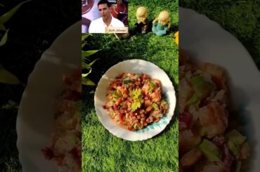 Akshay Kumar sir's favourite healthy salad recipe#akshaykumar#celebrity #salad#shorts#youtubeshorts