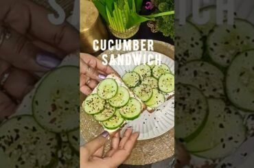 Healthy Sandwich #viralcucumbersalad #viral #breakfast #healthyrecipes #snacks #easyrecipe #cooking