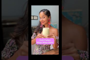 Mogu Mogu Boba Drink with Thandai #boba #mogumogu #healthyrecipes #healthydrink #thandai #jelly