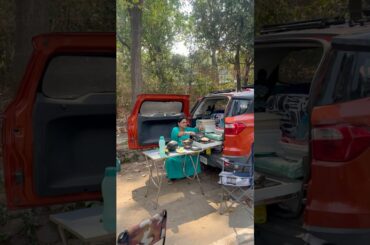 Apni Car kitchen ka Healthy Lunch#lunch #cooking #caravan #shorts #enjoylife #trending #healthyfood