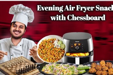 Crispy Corn recipes | No Oil Onion Pakoda | Healthy Snacks | Zero Oil Snacks | Air Fryer Recipes