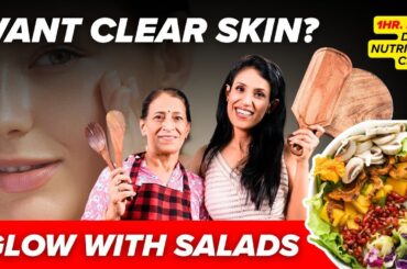 Easy & Healthy Salad Recipes for Glowing Skin & Weight Loss | Low-Calorie Recipes(Daily FREE Class)