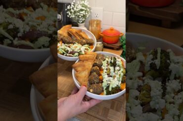 sheet pan meatballs & veggies