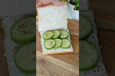 Cream Cheese Sandwich With Healthy Homemade Cream Cheese #creamcheeserecipe #cucumbersandwich